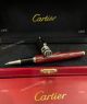 Clone Cartier Santos Rollerball Silver and Red Pens Worldwide Shipping (2)_th.jpg